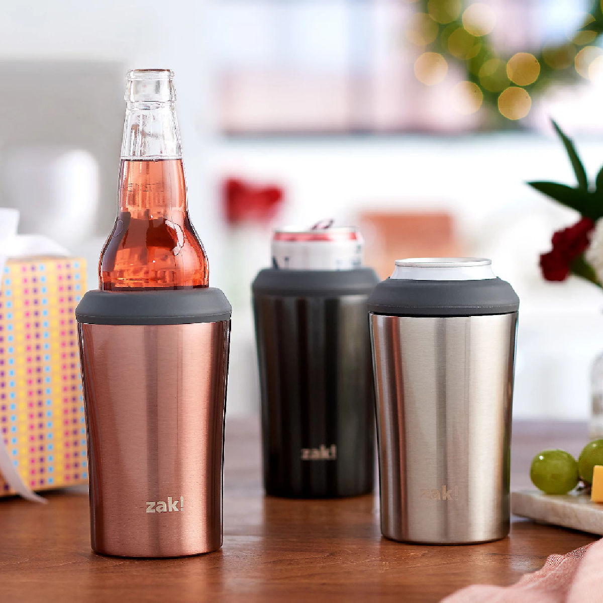 Zak! Designs S3 4-in-1 Insulated Can & Bottle Coolers