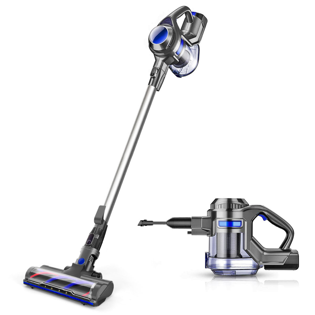MOOSOO XL-618A Cordless Vacuum 4-in-1 Lightweight Stick Vacuum Cleaner