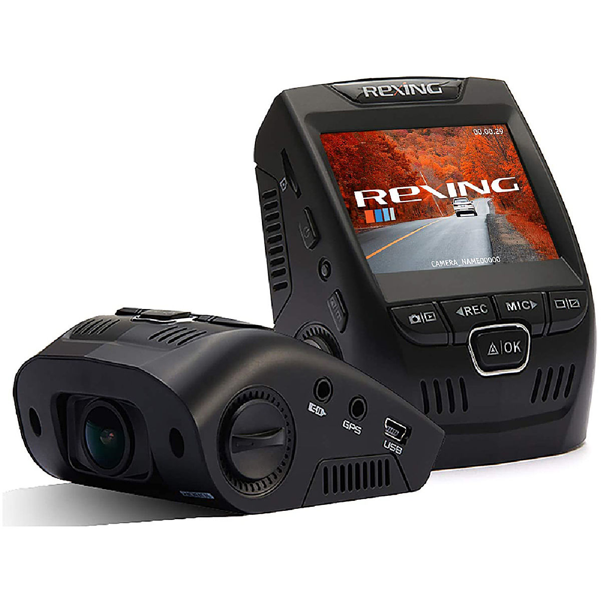 Rexing V1 Basic 1080p Front Dash Camera