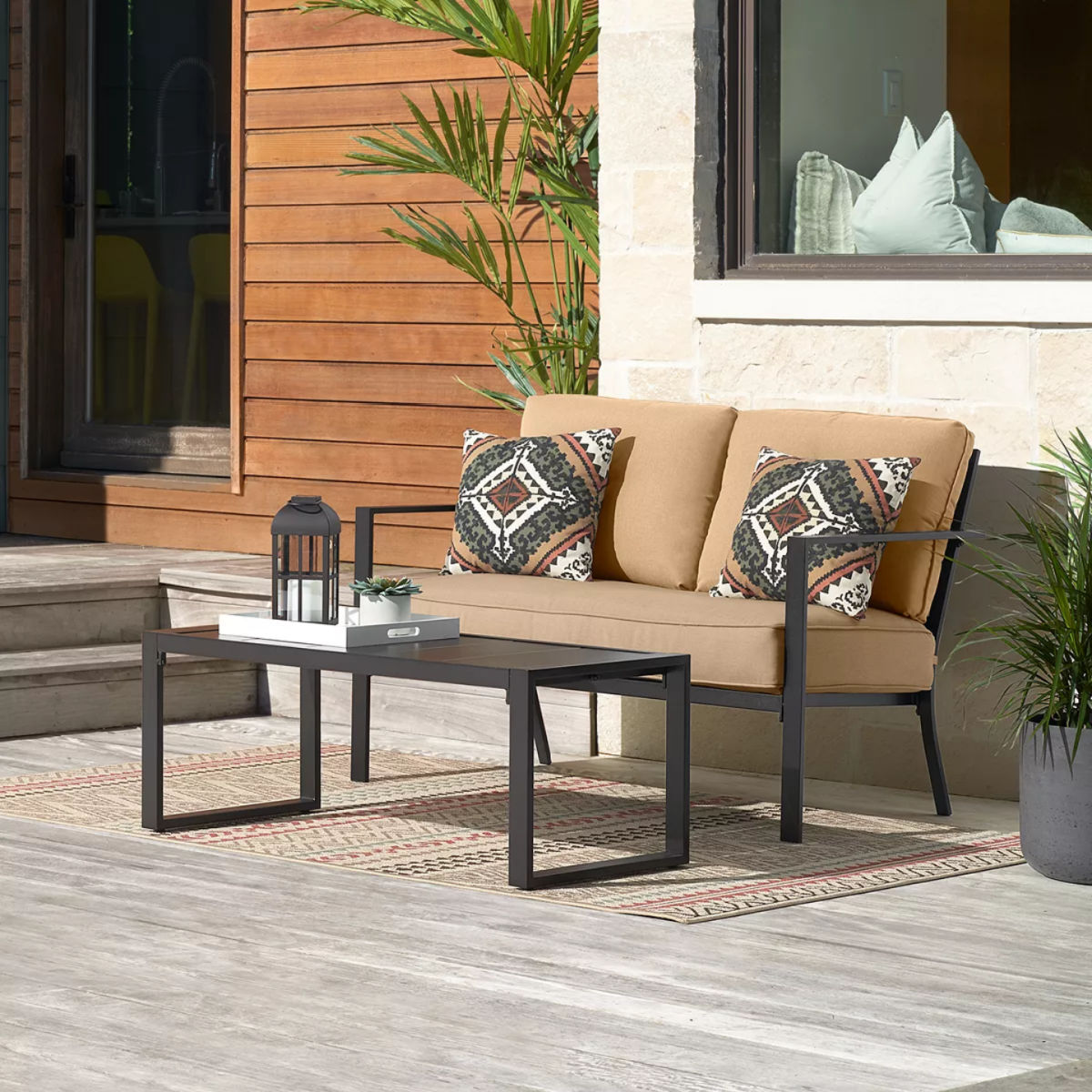 Sonoma Goods For Life® Kenwood 2-Piece Patio Loveseat & Coffee Table Set