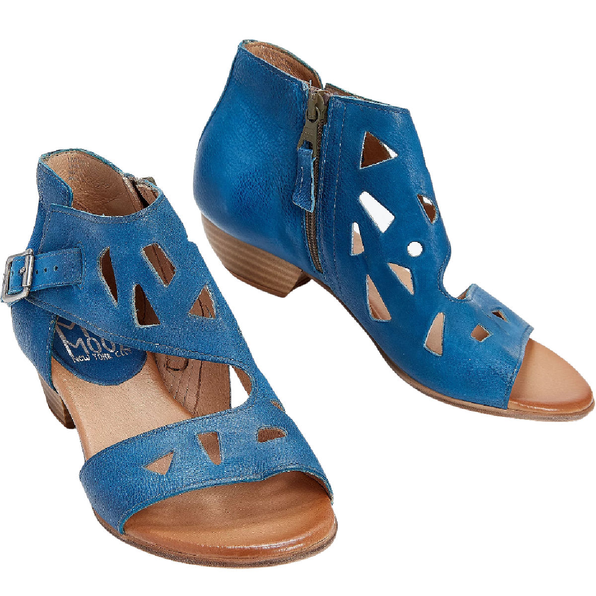 Miz Mooz Current Leather Cutout Sandals