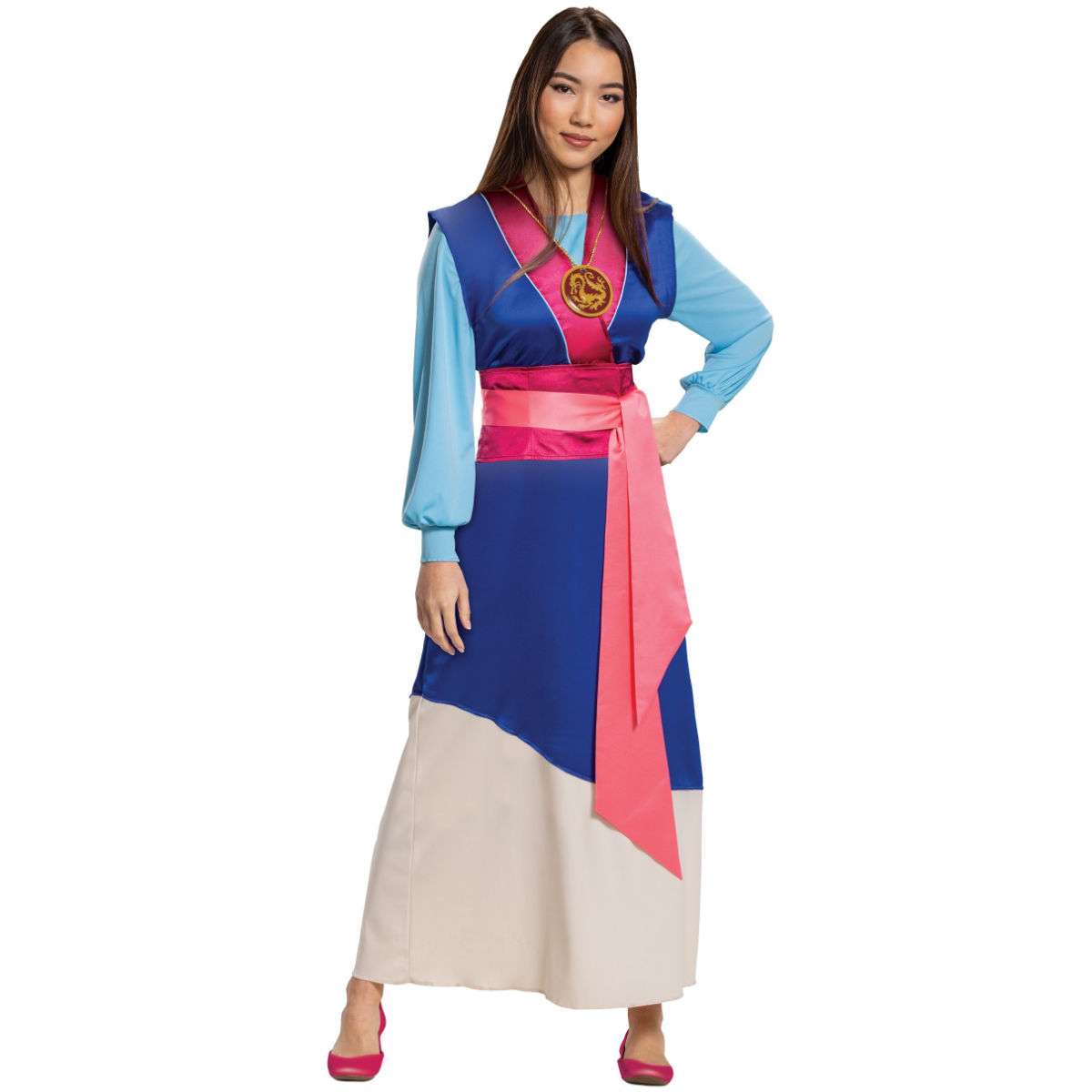 Mulan Blue Dress Women's Halloween Costume