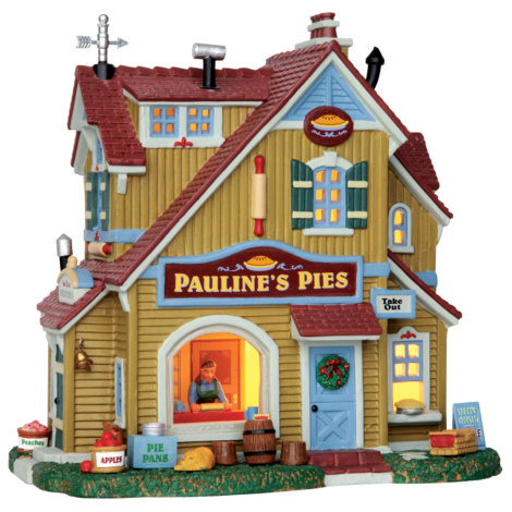 Lemax Pauline's Pie Shop Christmas Village