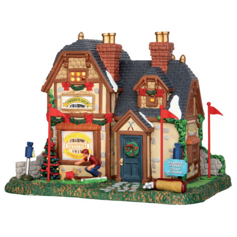 Lemax Tweed's Golf Outfitters Christmas Village
