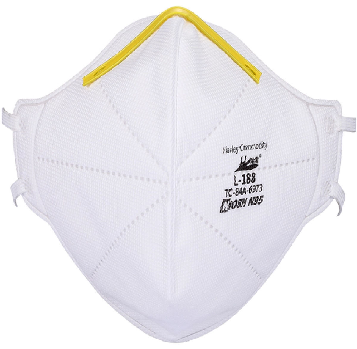 Harley Commodity L-188 NIOSH Approved N95 Respirator Face Masks