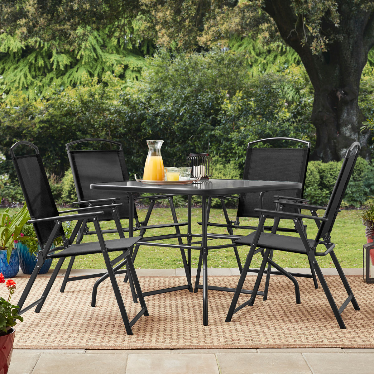 Mainstays Albany Lane Outdoor Patio 5-Piece Dining Set
