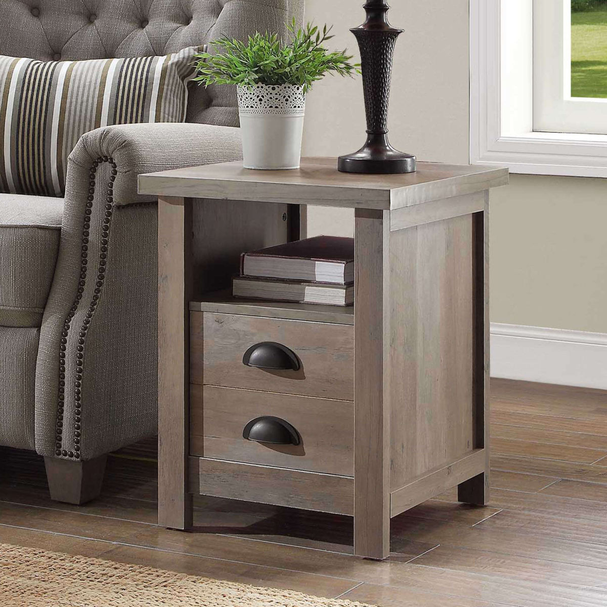 Better Homes and Gardens Granary Modern Farmhouse End Table