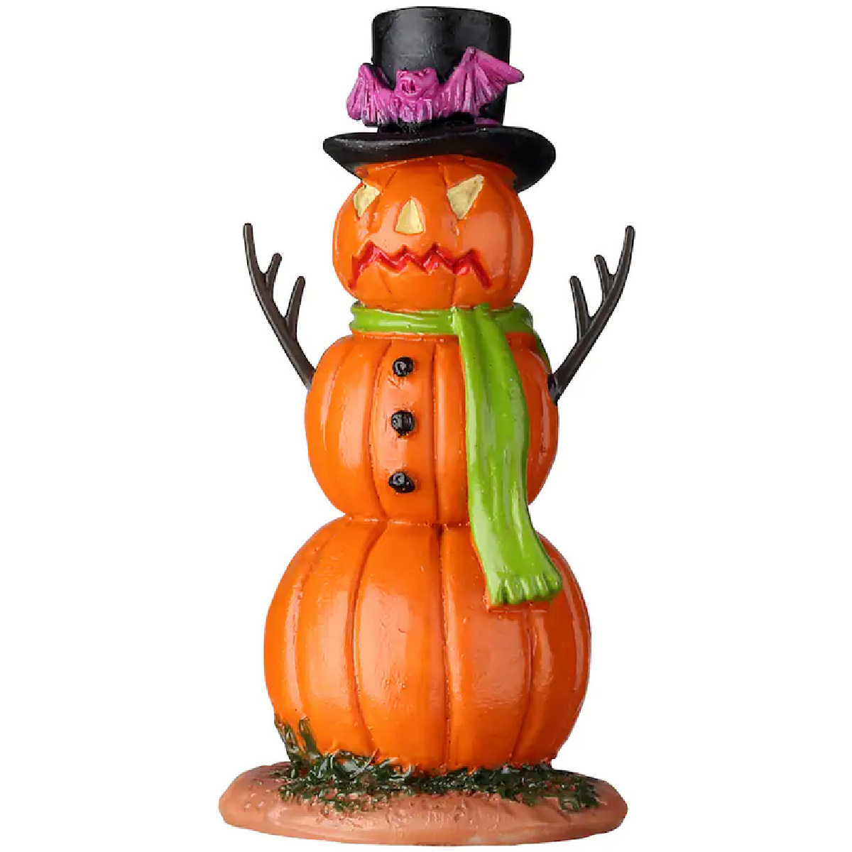 Lemax Spooky Town Pumpkin Snowman