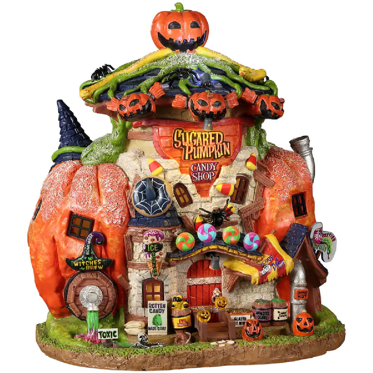 Lemax Spooky Town Sugared Pumpkin Candy Shoppe