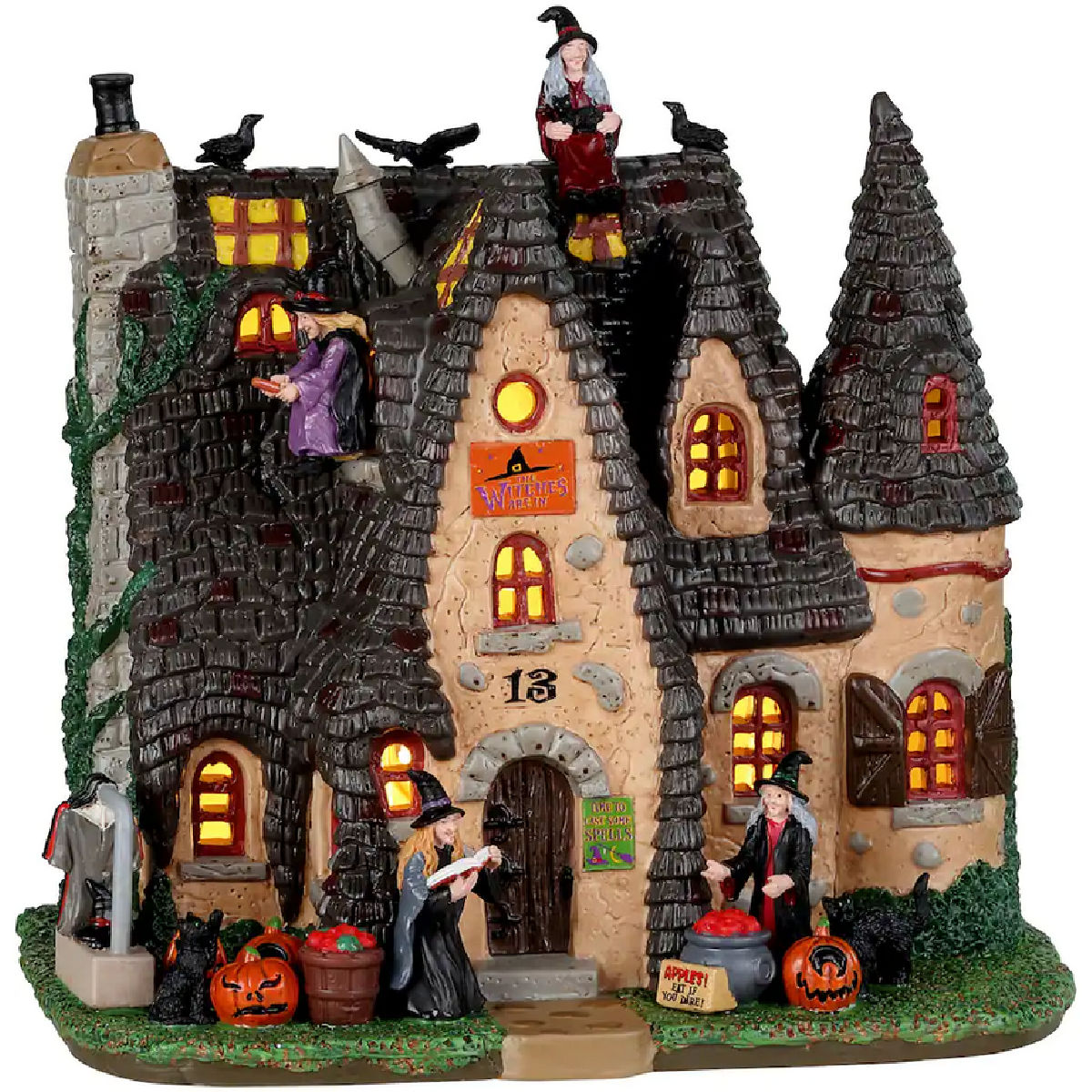 Lemax Spooky Town The Witch's Cottage
