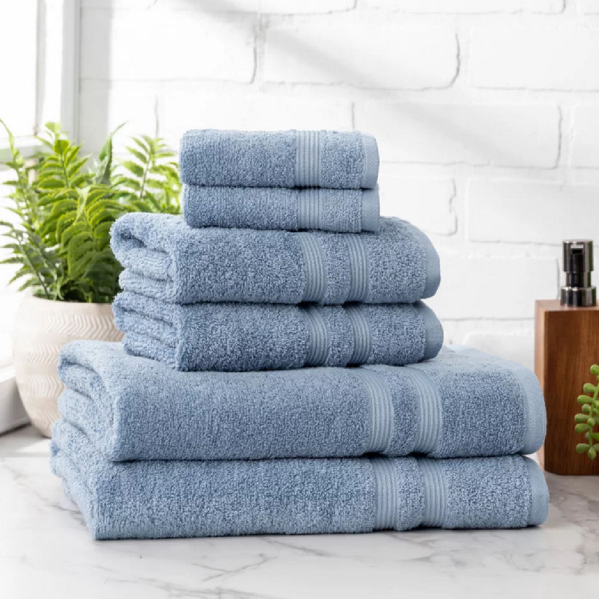 Mainstays Performance Piece Towel Set Frugal Buzz
