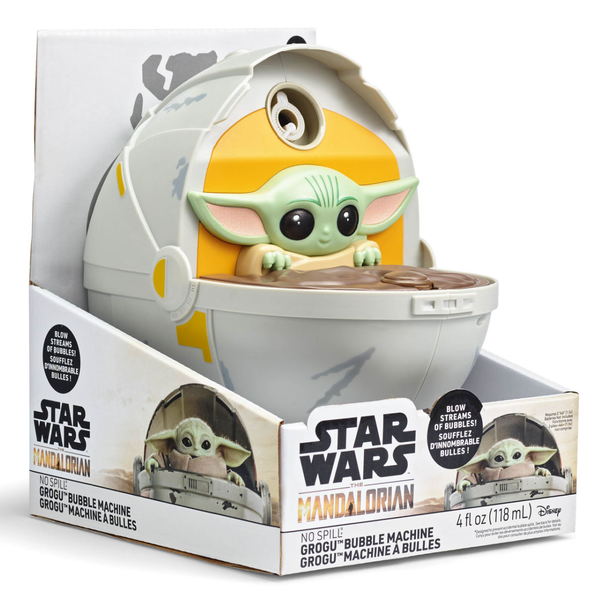 Star Wars The Child Baby Yoda Grogu Bubble Machine