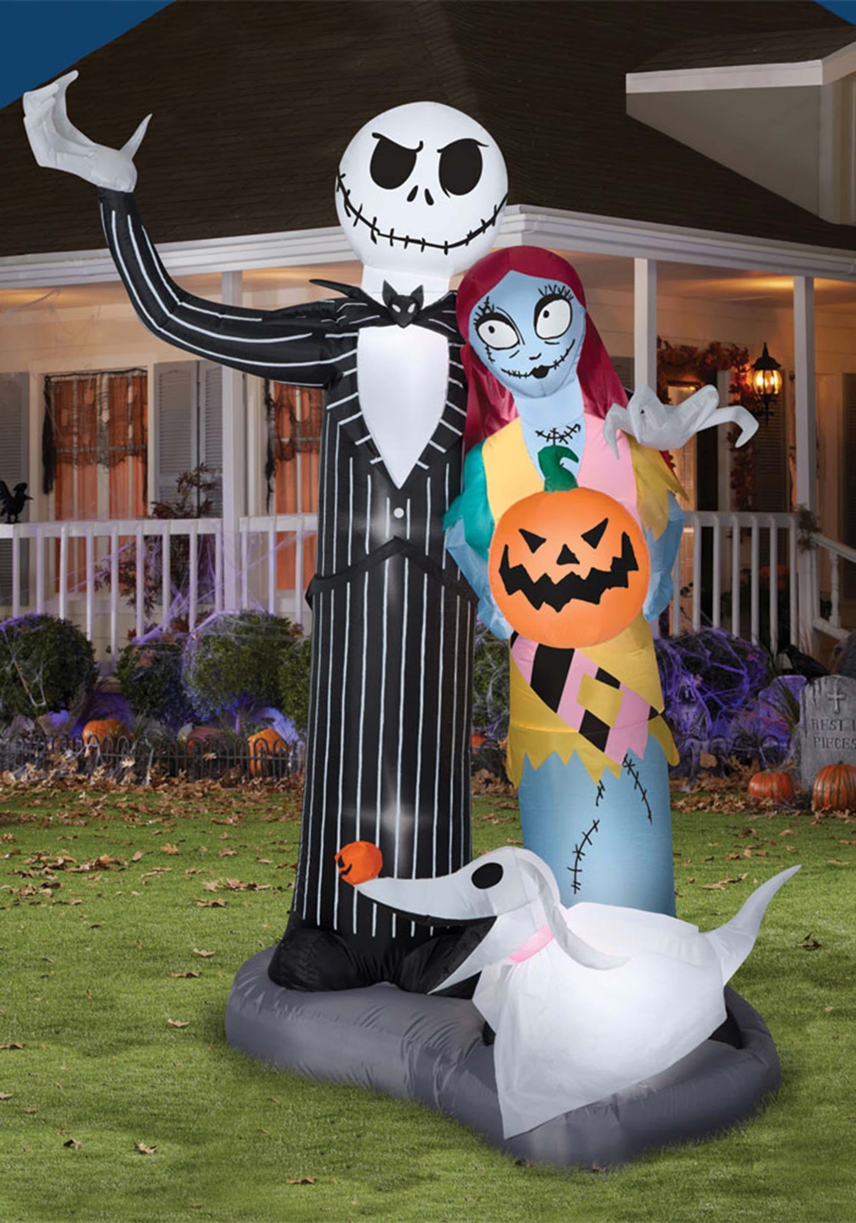 Airblown The Nightmare Before Christmas Halloween Inflatable Scene