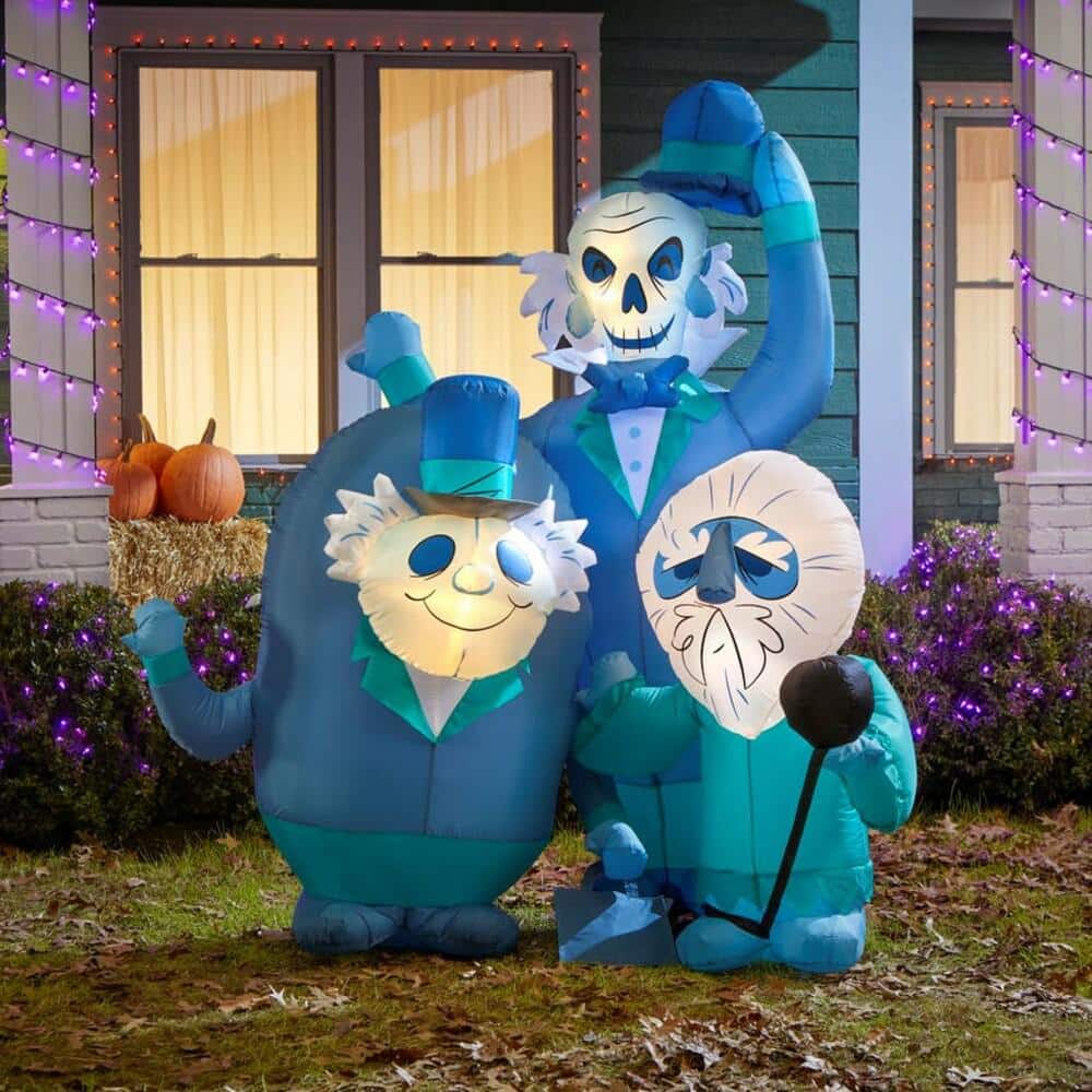 Disney Haunted Mansion Hitchhiking Ghosts 6 ft. Halloween Inflatable