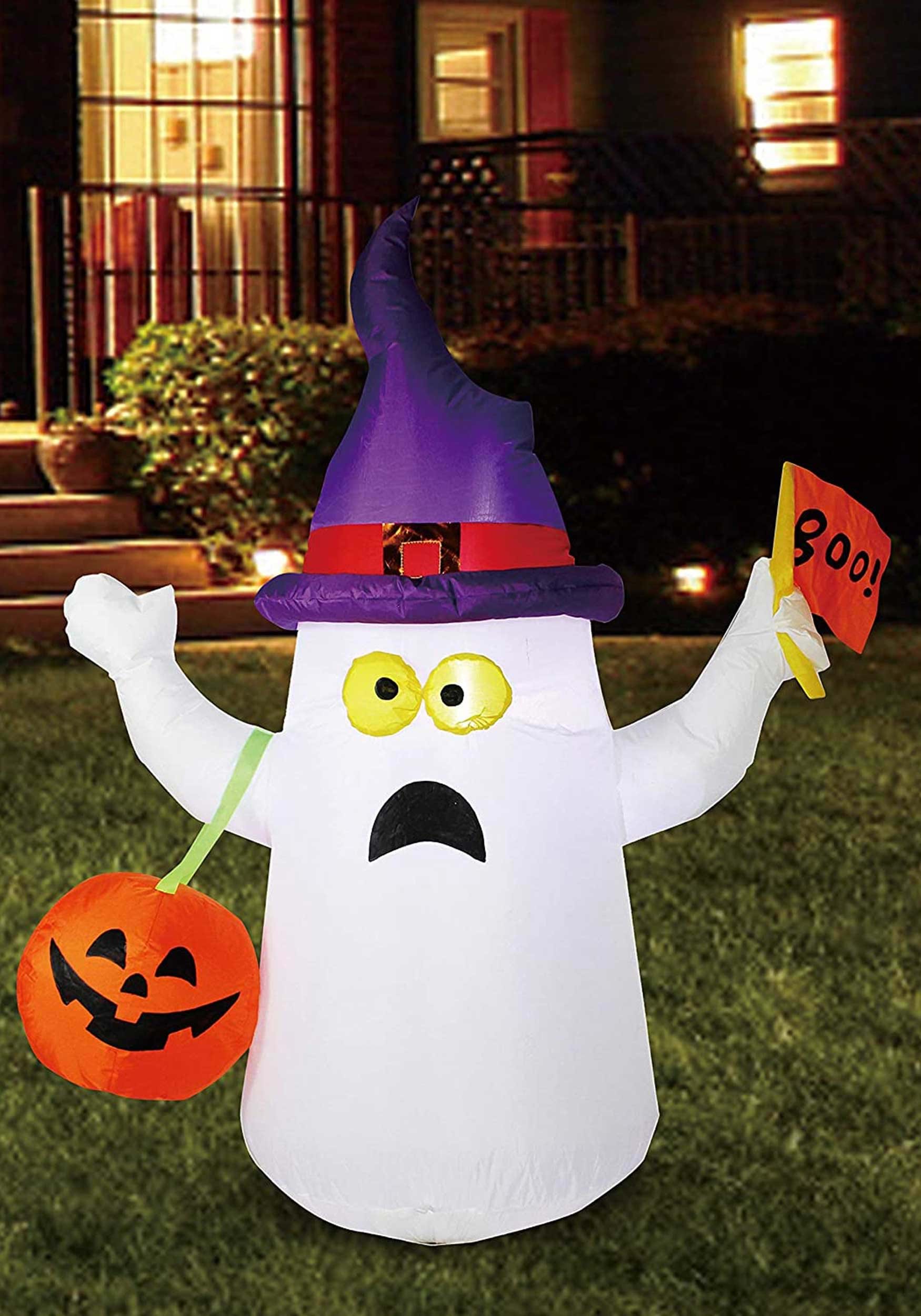Naughty Ghost 5 ft. Halloween Inflatable Decoration