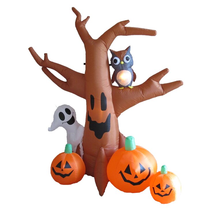 The Holiday Aisle Haunted Tree Halloween Inflatable Decoration