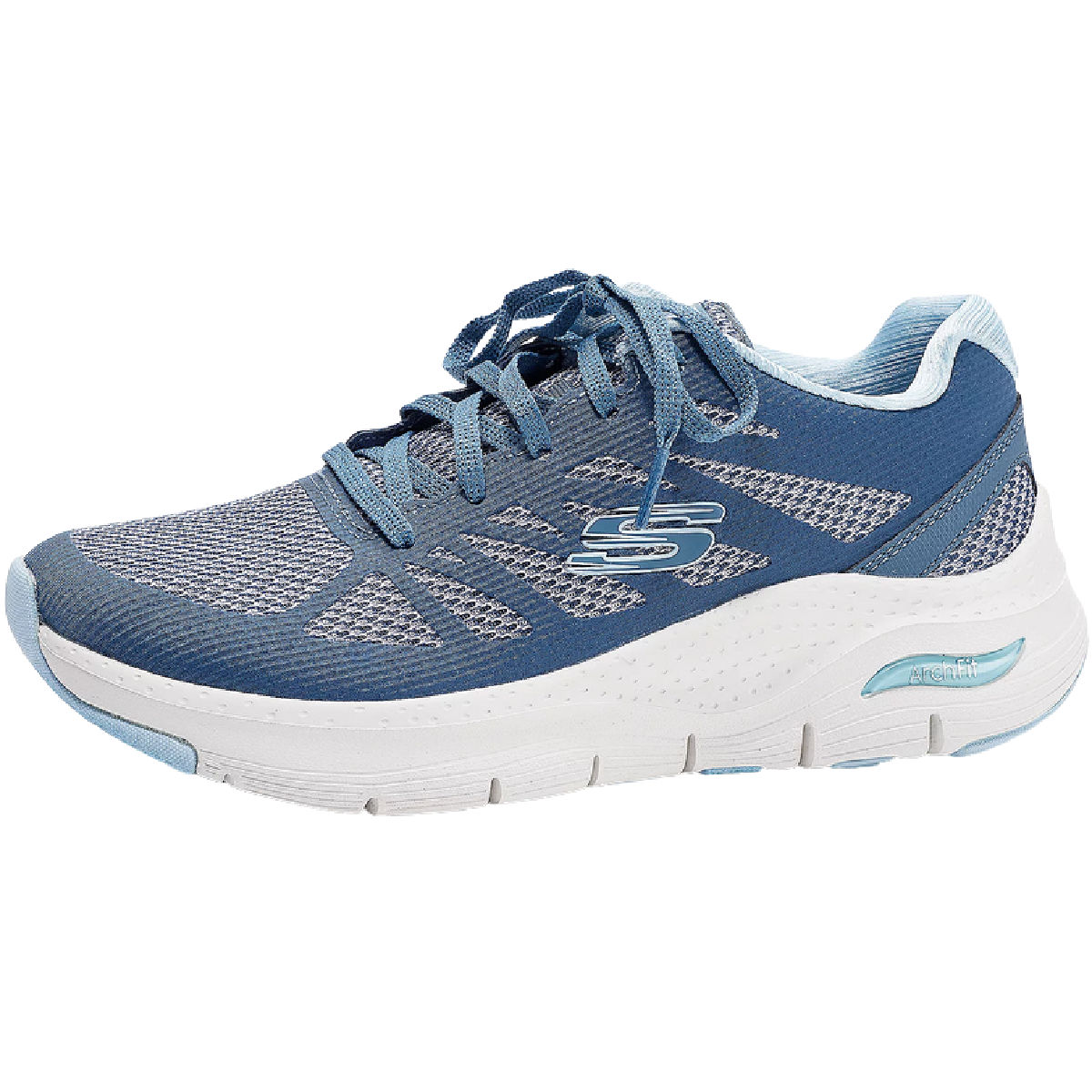 Skechers Vivid Memory Arch Fit Washable Lace-Up Sneakers