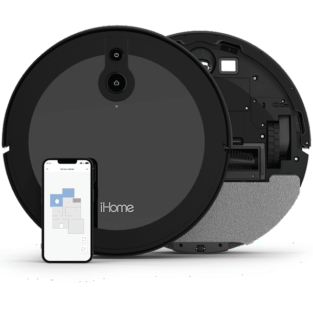 iHome AutoVac Luna 2-in-1 Robot Vacuum and Vibrating Mop