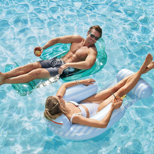 Frontgate Inflatable Mesh Pool Chair