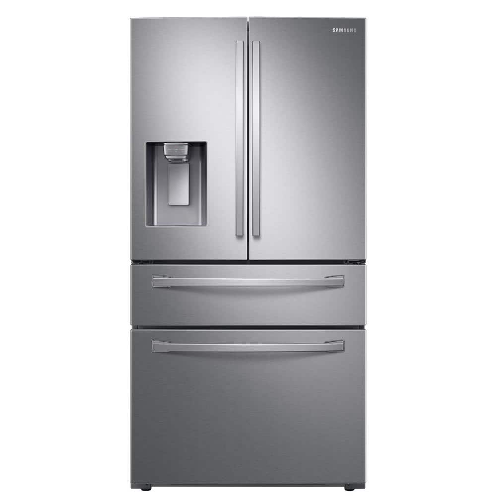 Samsung 28 cu. ft. 4-Door French Door Smart Refrigerator (RF28R7201SR)