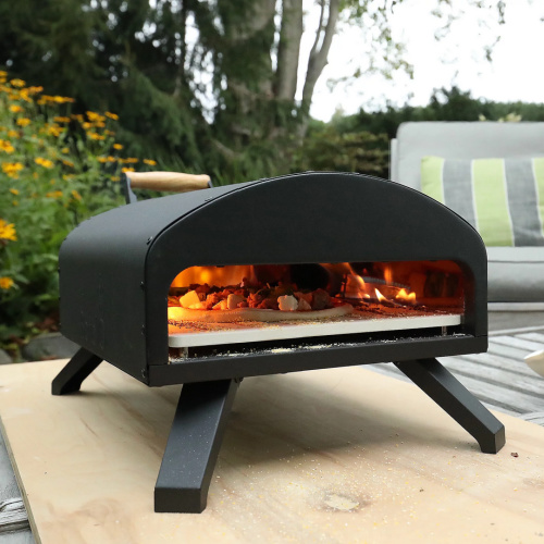 Bertello Outdoor Wood & Gas Fired Pizza Oven