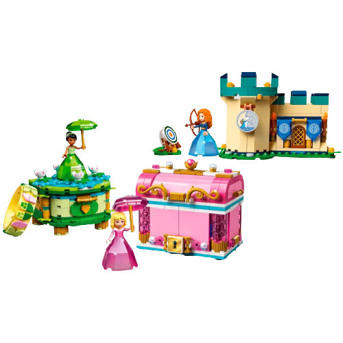 LEGO Disney Princess Aurora, Merida and Tiana’s Enchanted Creations 43203