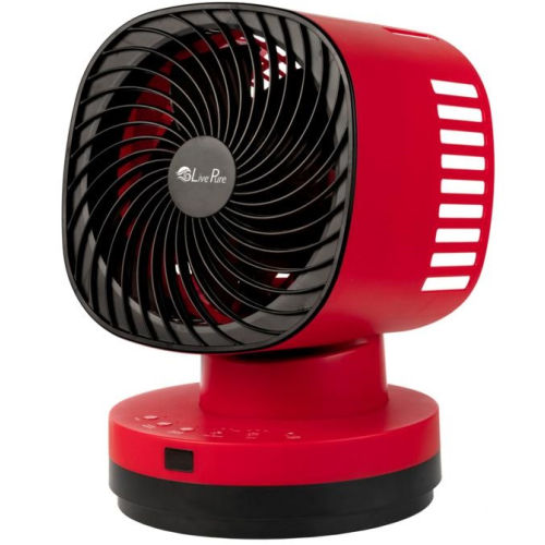 LivePure Orbital Dual Oscillating Fan with Remote