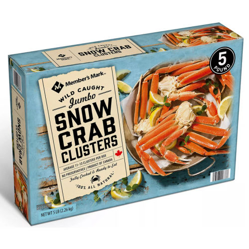 Member's Mark Jumbo Frozen Snow Crab Clusters (5 lbs.)
