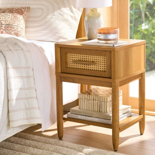 Better Homes & Gardens Springwood Caning Nightstand