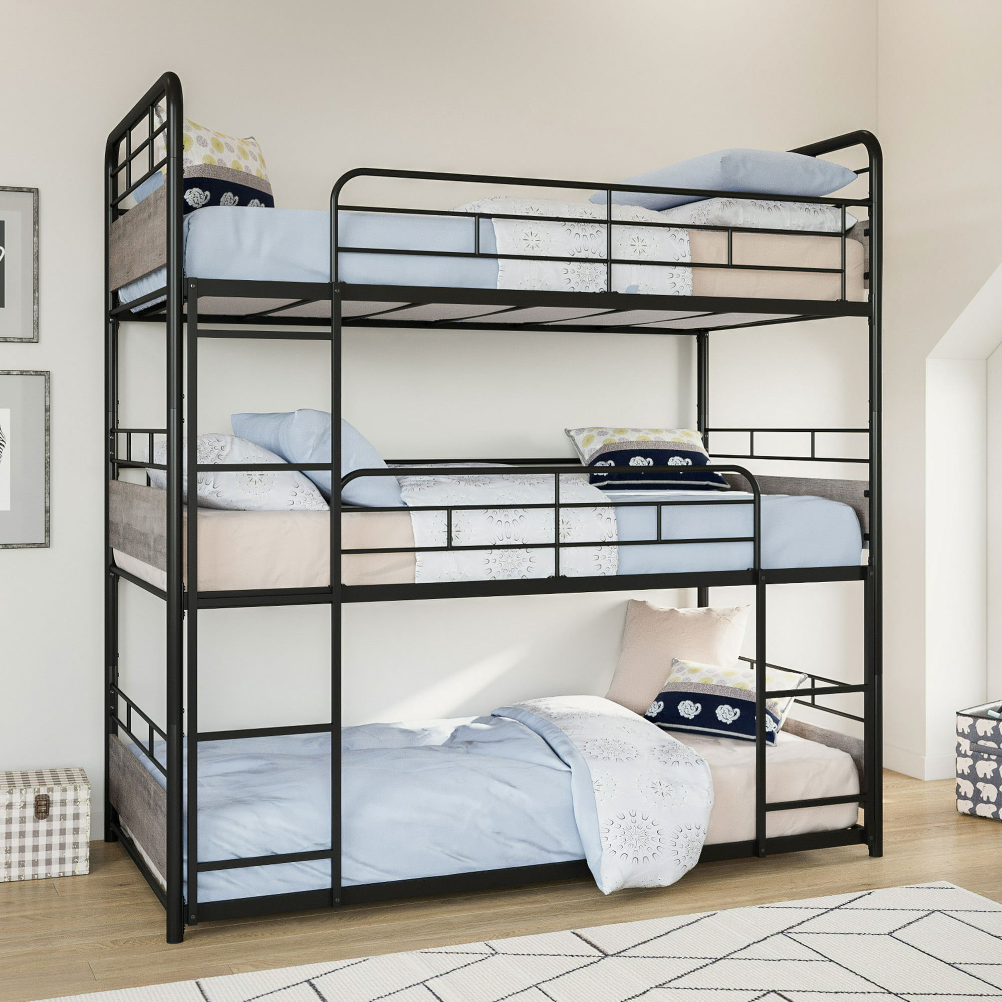 Better Homes & Gardens Anniston Triple Twin Bunk Bed