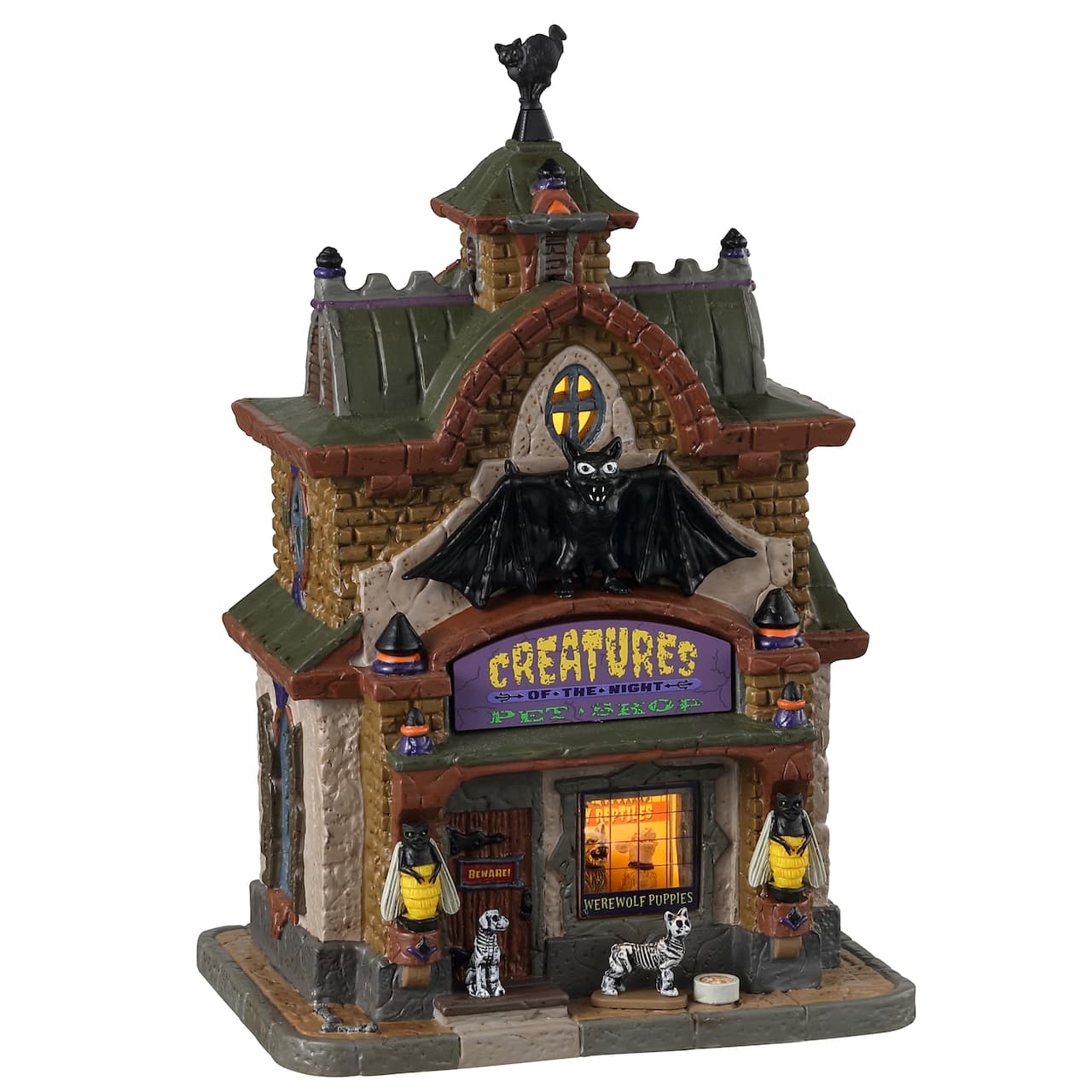 Lemax Spooky Town Creatures of the Night Pet Shop