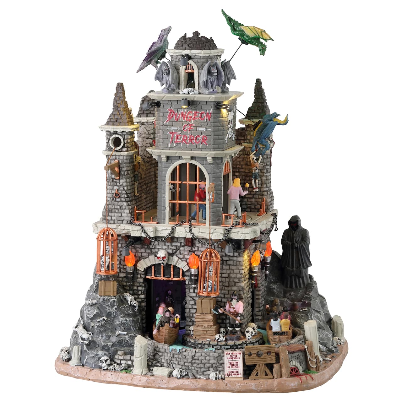 Lemax Spooky Town Dungeon of Terror