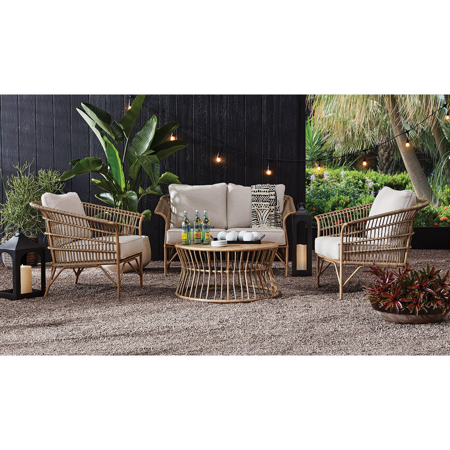 Member's Mark Topaz Bay 4-Piece Patio Seating Set