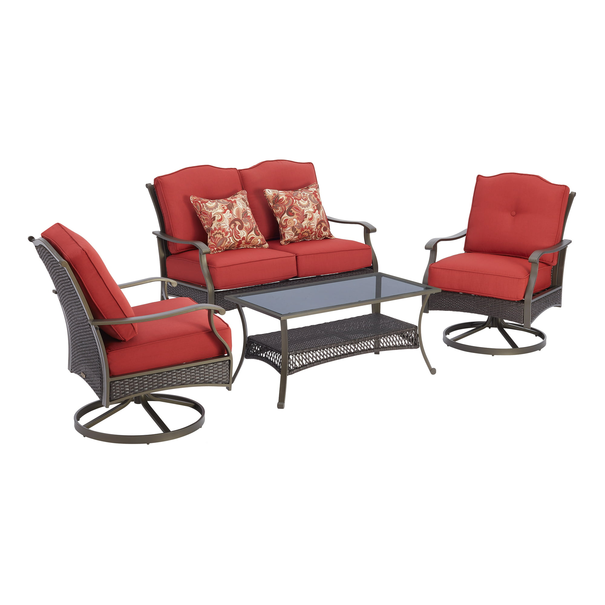 Better Homes & Gardens Providence 4-Piece Patio Conversation Set