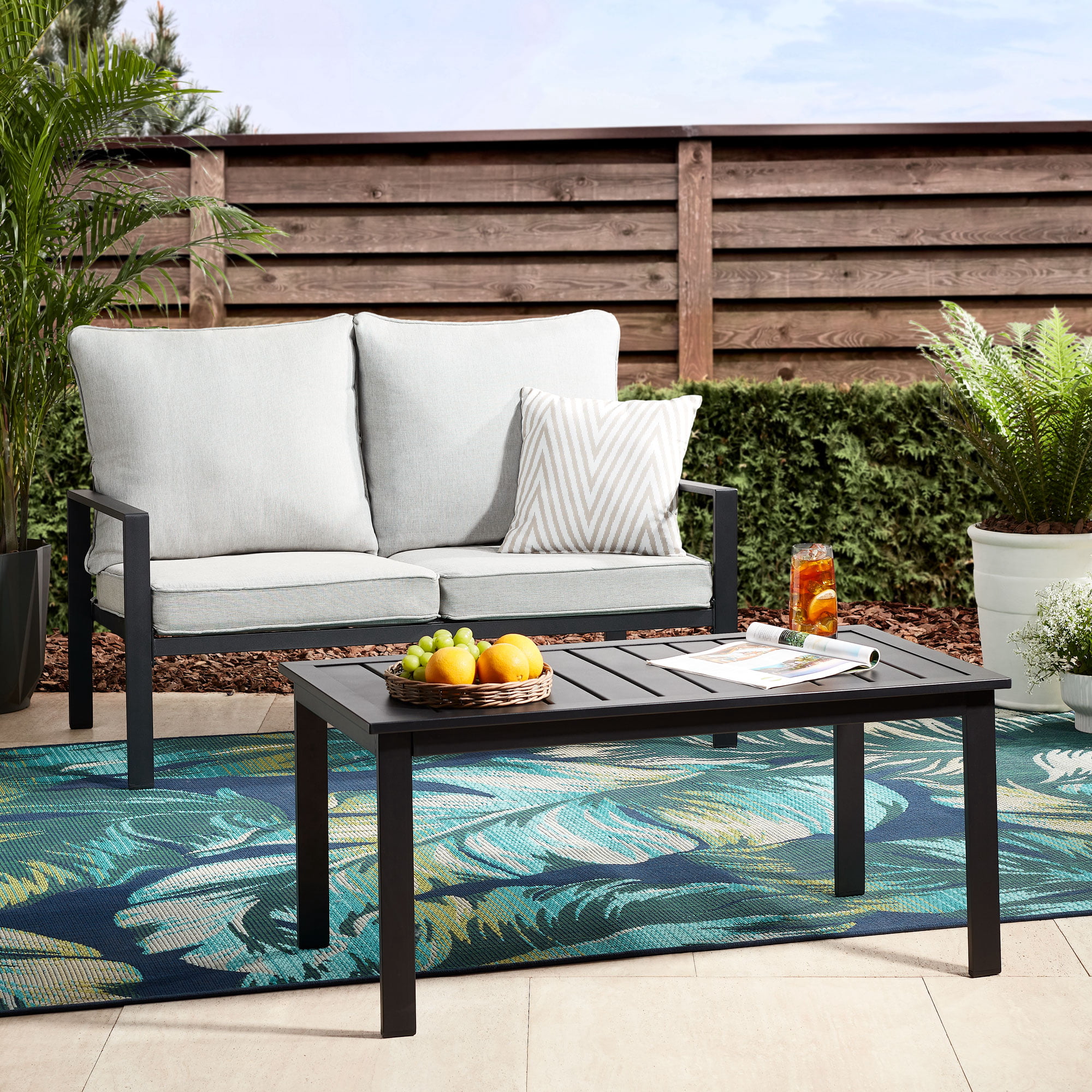 Mainstays Asher Springs 2-Piece Patio Set