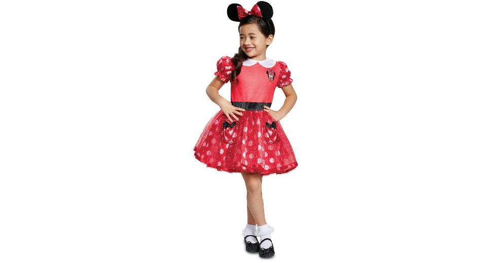 Minnie Mouse Red Toddler Costume