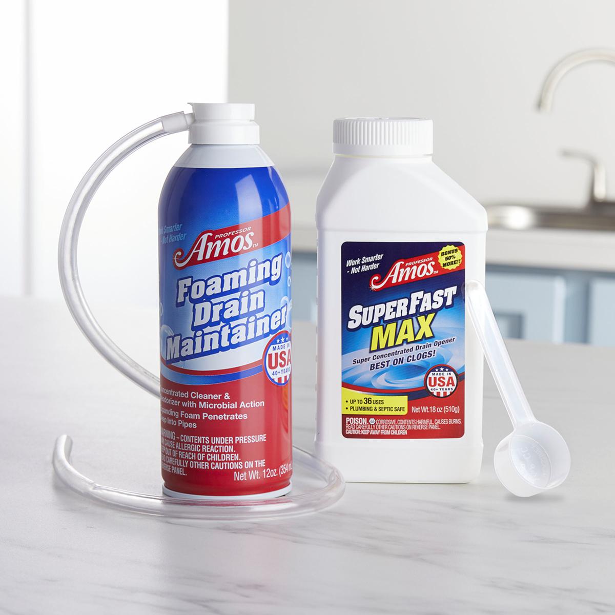 Professor Amos 30 oz. Superfast Max Drain Cleaning System