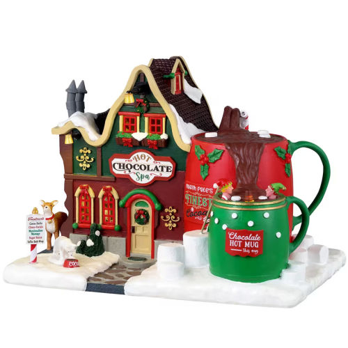 Lemax Santa's Wonderland Hot Chocolate Spa