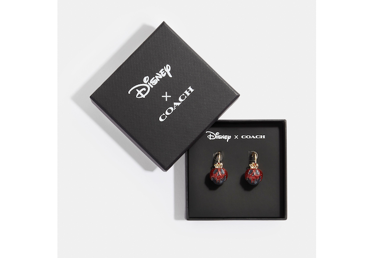 Coach X Disney Villains Snow White Poison Apple Huggie Earrings