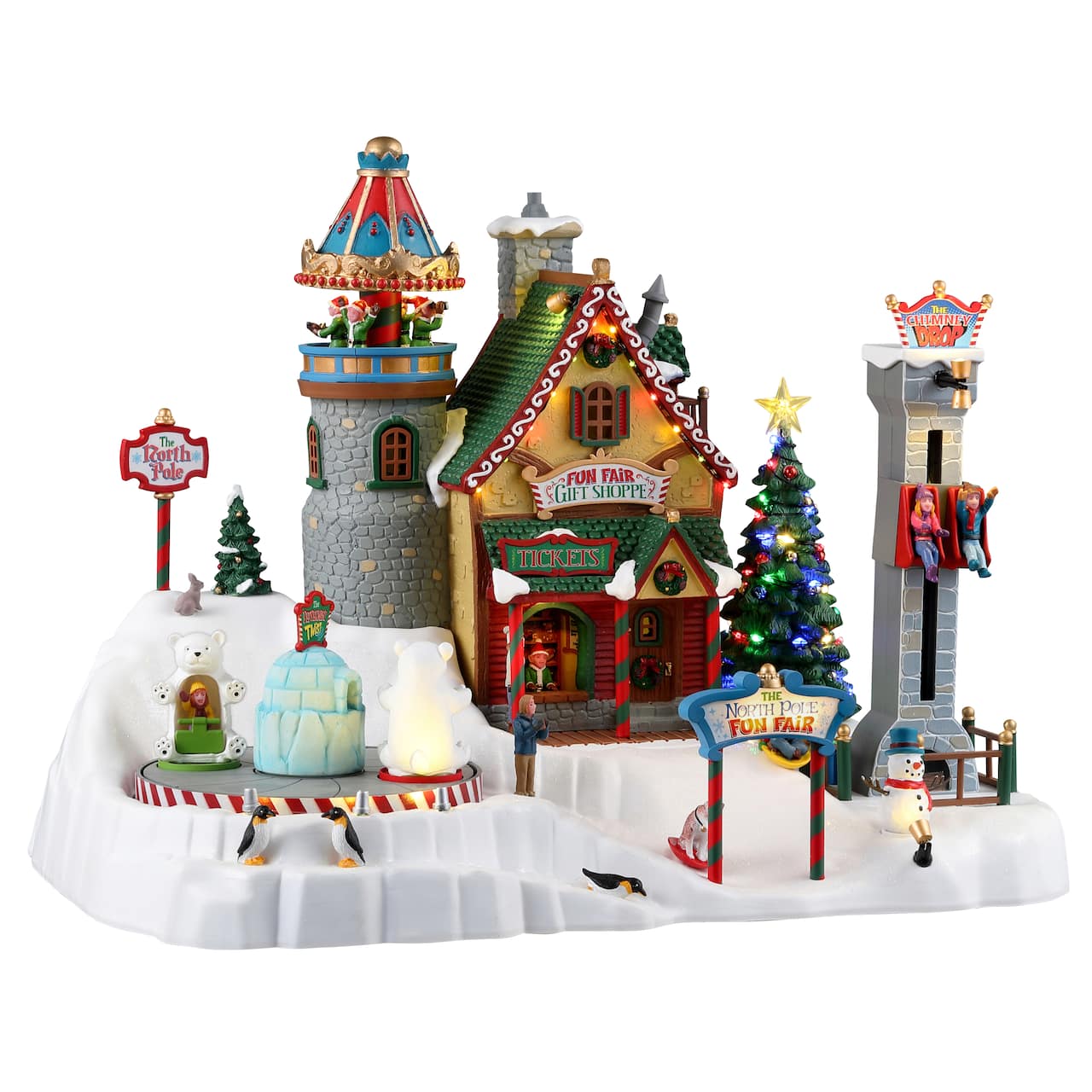 Lemax Santa's Wonderland North Pole Fun Fair