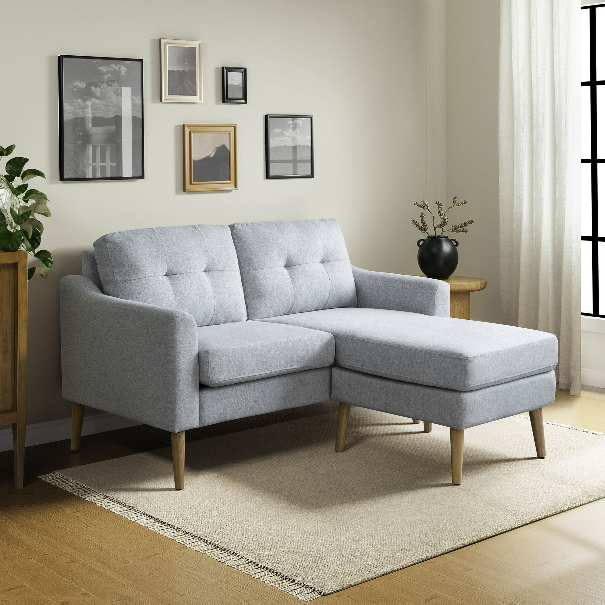 Serta Brighton Mid-Century Modern Loveseat