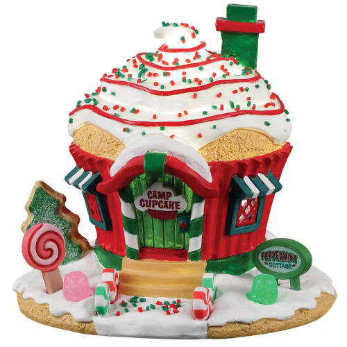 Lemax Sugar 'N Spice Peppermint Cottage