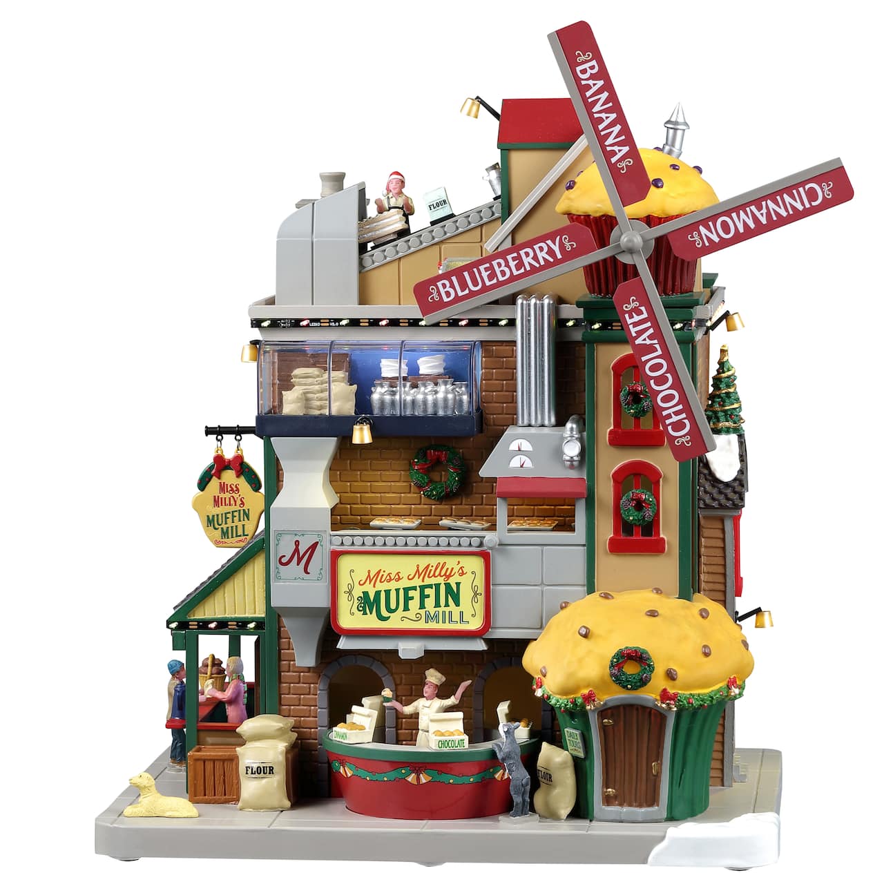 Lemax Caddington Village Miss Milly's Muffin Mill