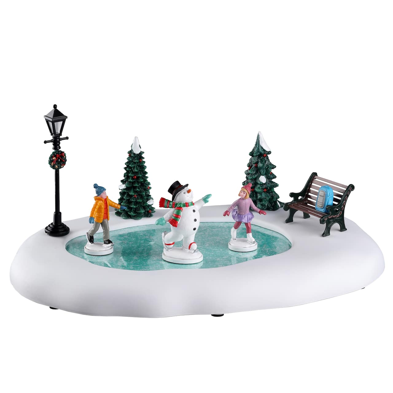 Lemax Vail Village Frosty Goes Ice Skating