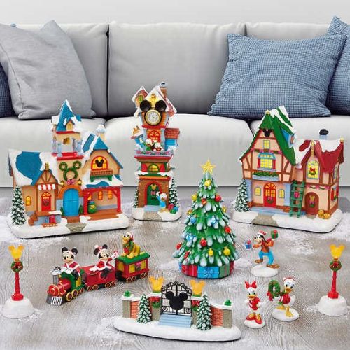 Disney 13-Piece Christmas Village Set