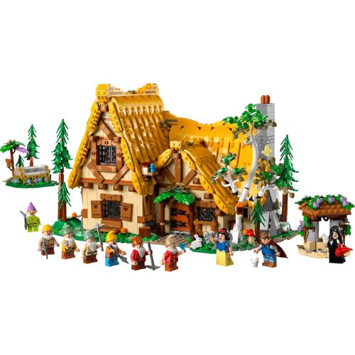LEGO Disney Snow White and the Seven Dwarfs' Cottage 43242