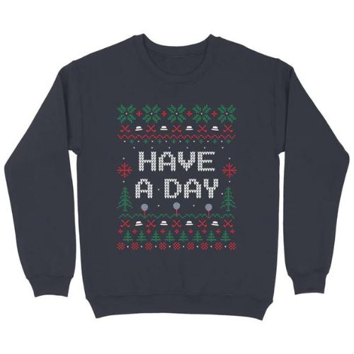 The Have a Day Holiday Crewneck