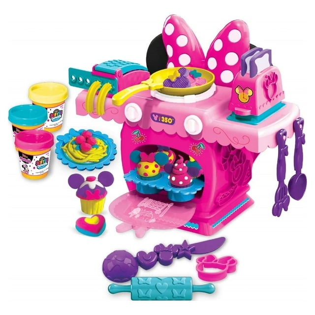 Cra-Z-Art Softee Dough Disney Minnie Deluxe Kitchen