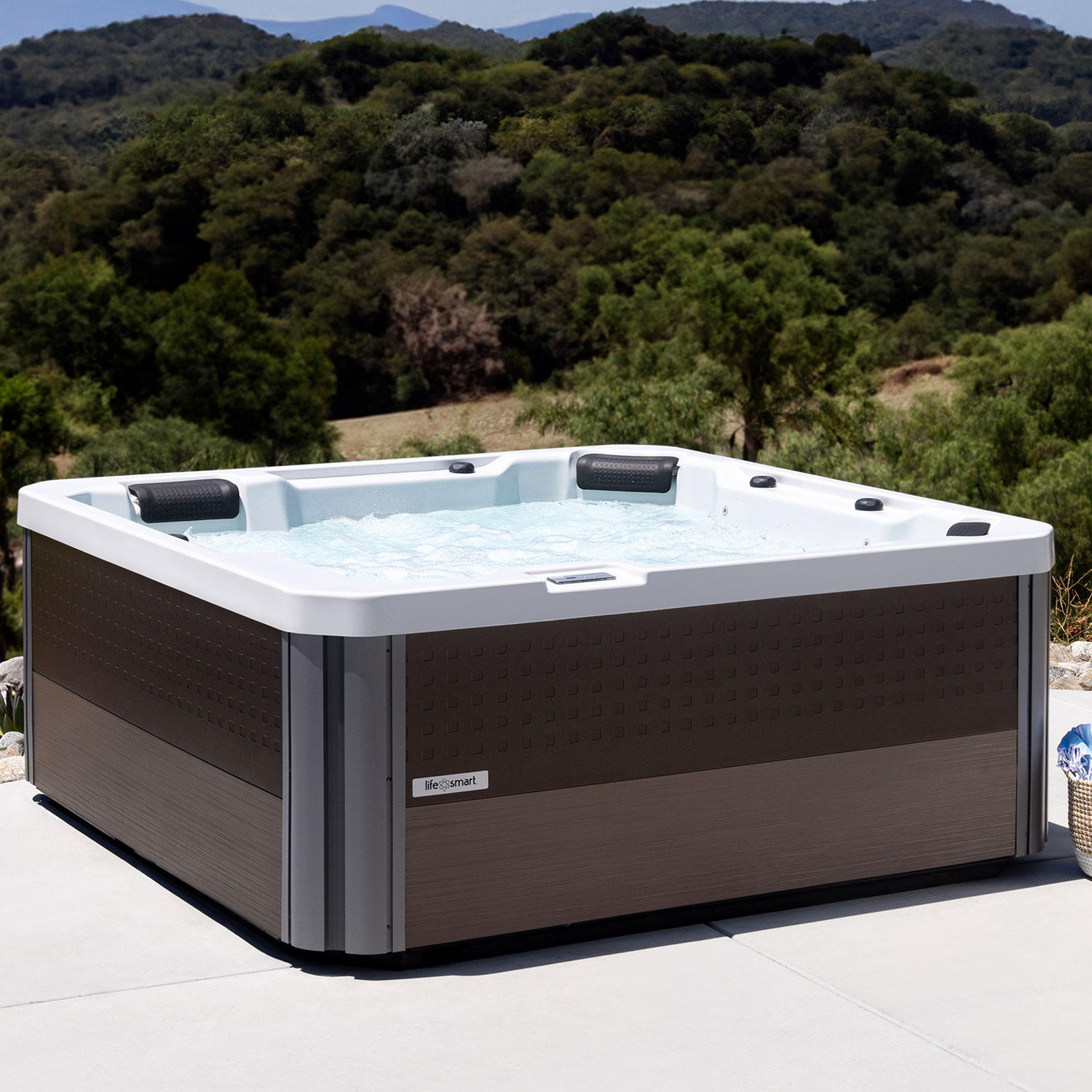 Lifesmart Palmetto 6-Person 72-Jet 230V Acrylic Spa