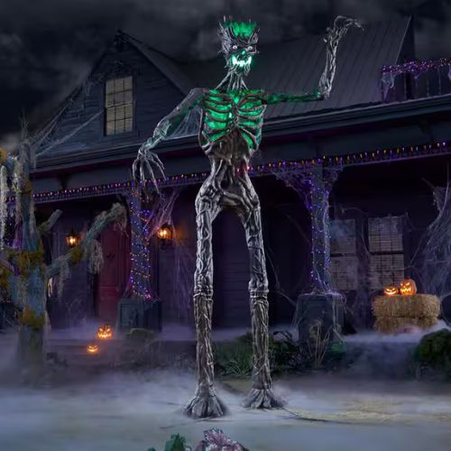 Home Accents Holiday Giant-Sized Inferno Deadwood Skeleton Halloween Decoration